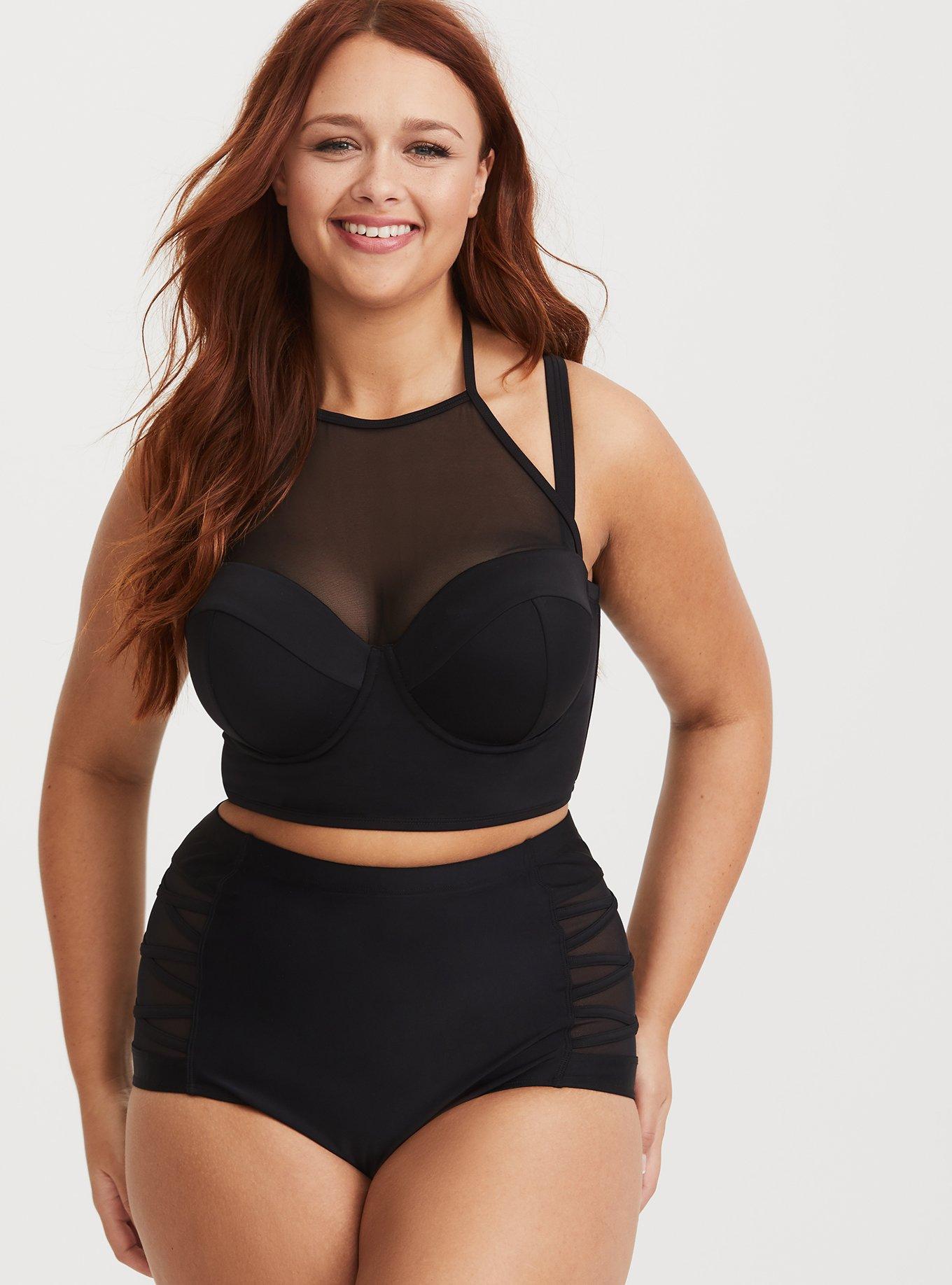 Plus Size - Underwire Push-Up Strapless Bikini Top - Torrid