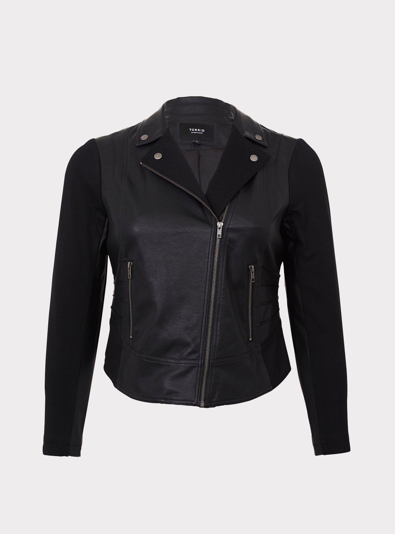 Torrid black outlet jacket