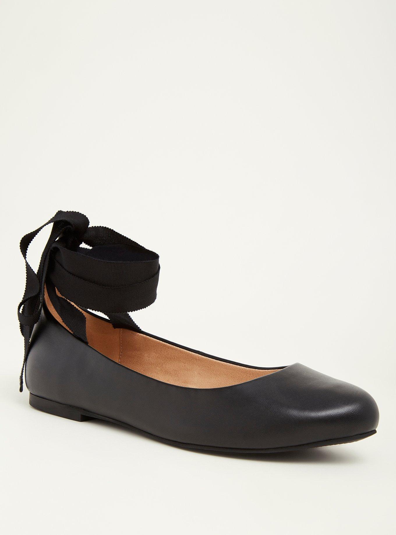 Ankle wrap sale ballet flats