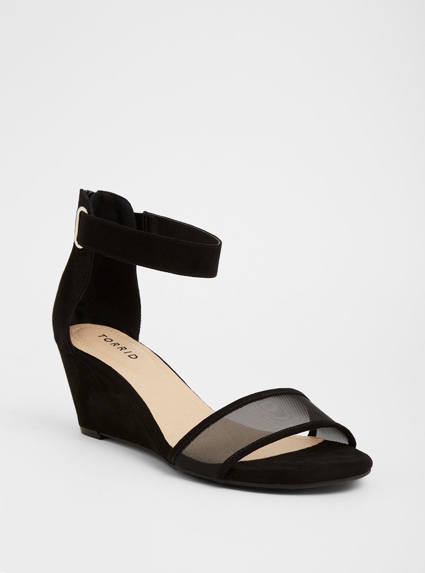 Extra Wide Width, Cone Heel Strap Sandal