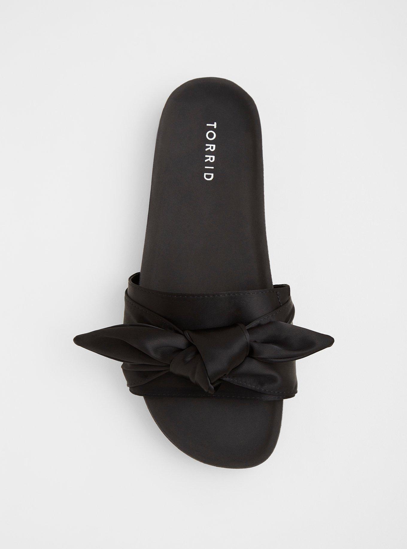 Satin on sale bow slides