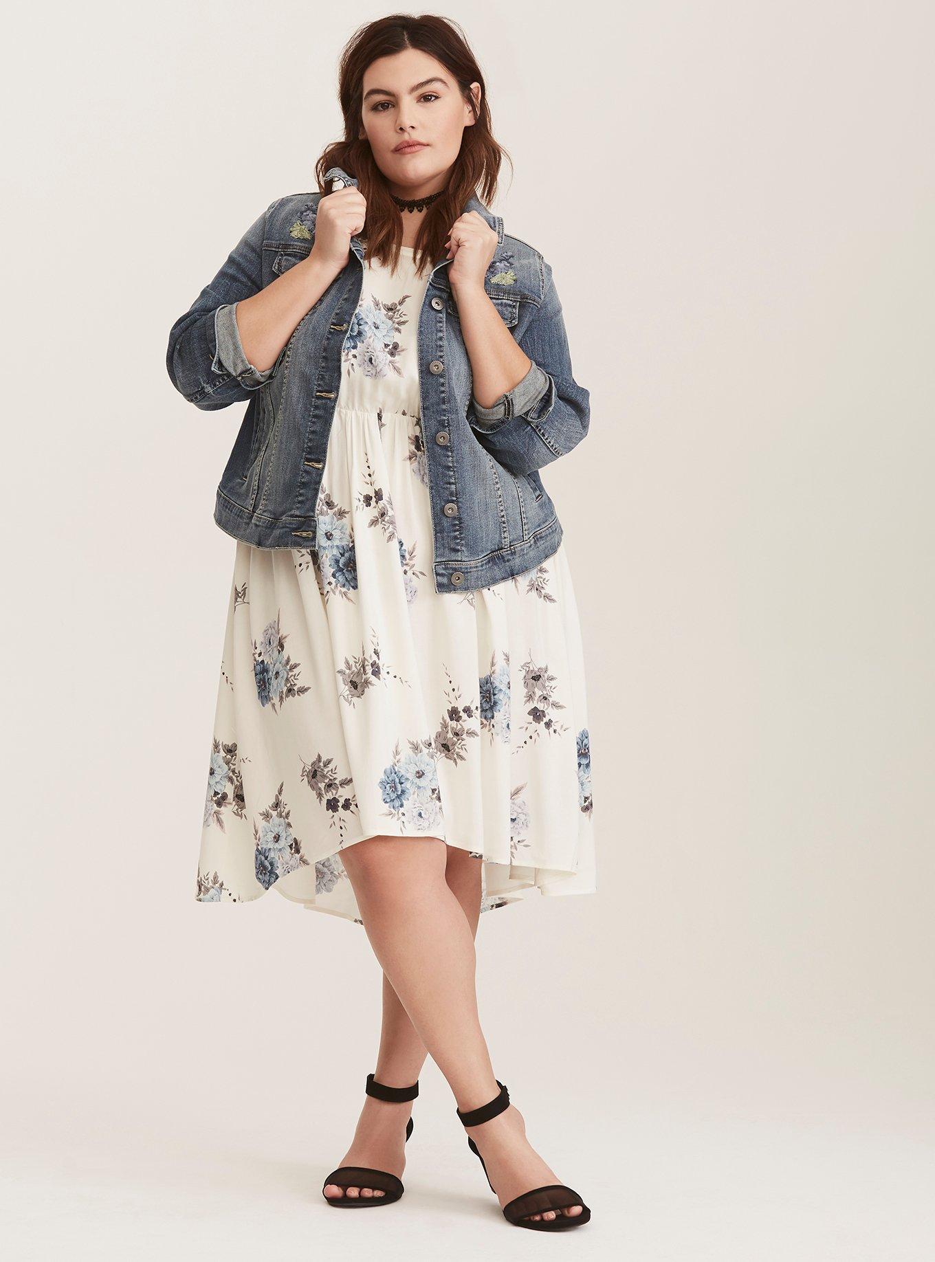 Torrid floral clearance jacket