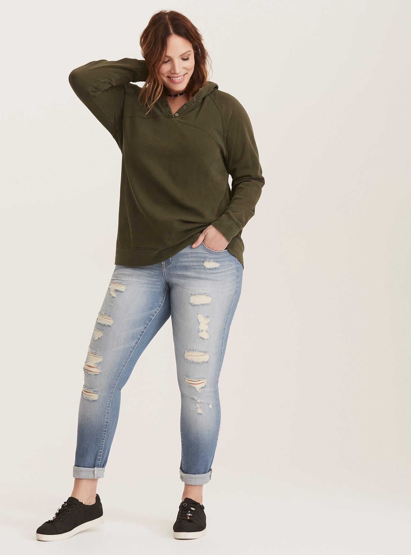 Boyfriend Jean - Premium Stretch Light Wash, JETTY, alternate