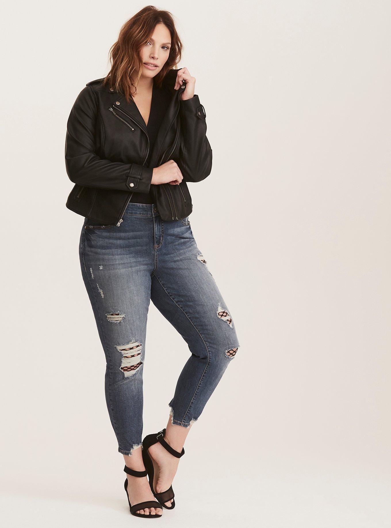 Girlfriend Jean - Vintage Stretch Medium Wash, VENICE, alternate
