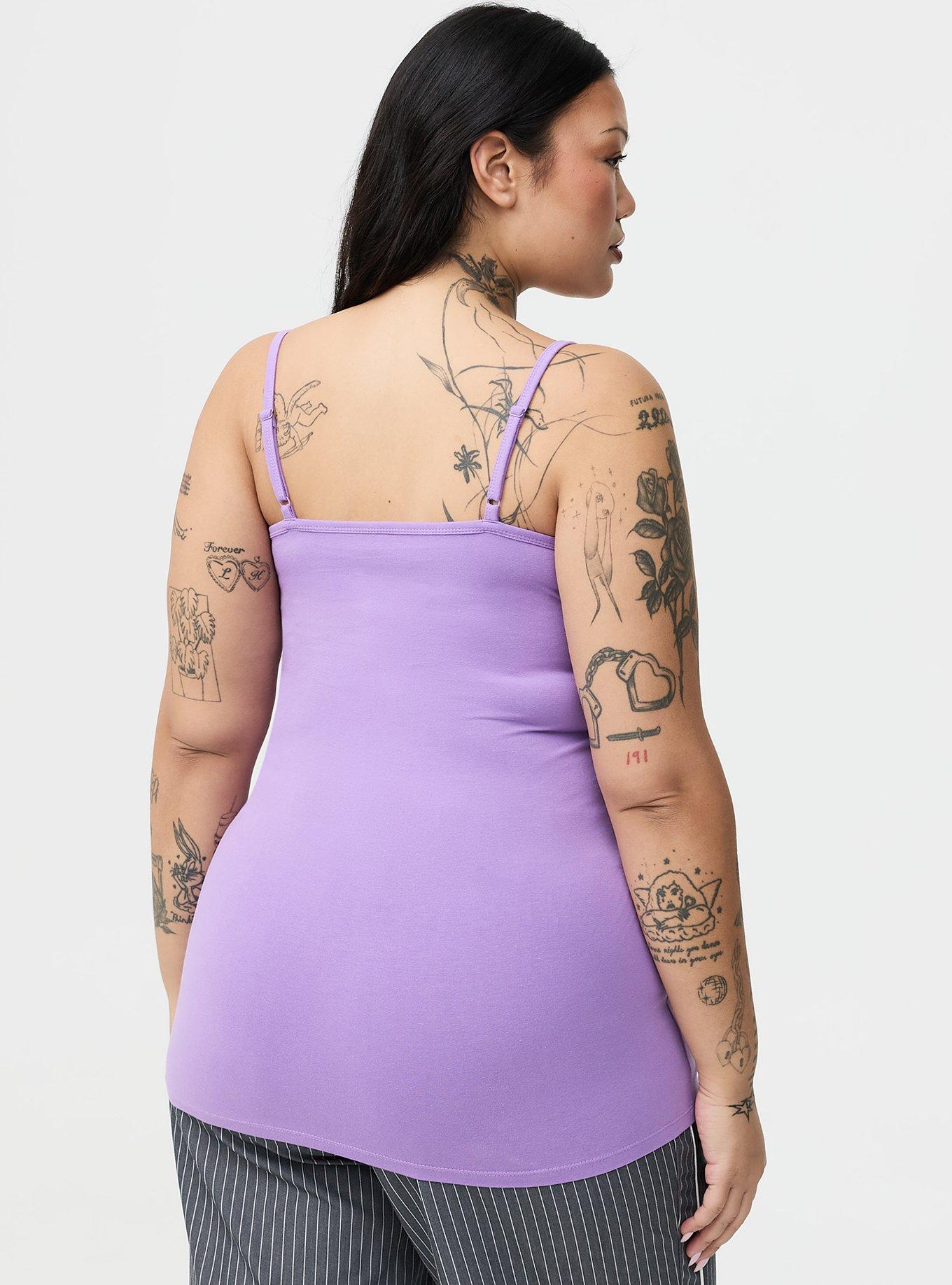 Foxy Tunic Cami, HYACINTH, alternate