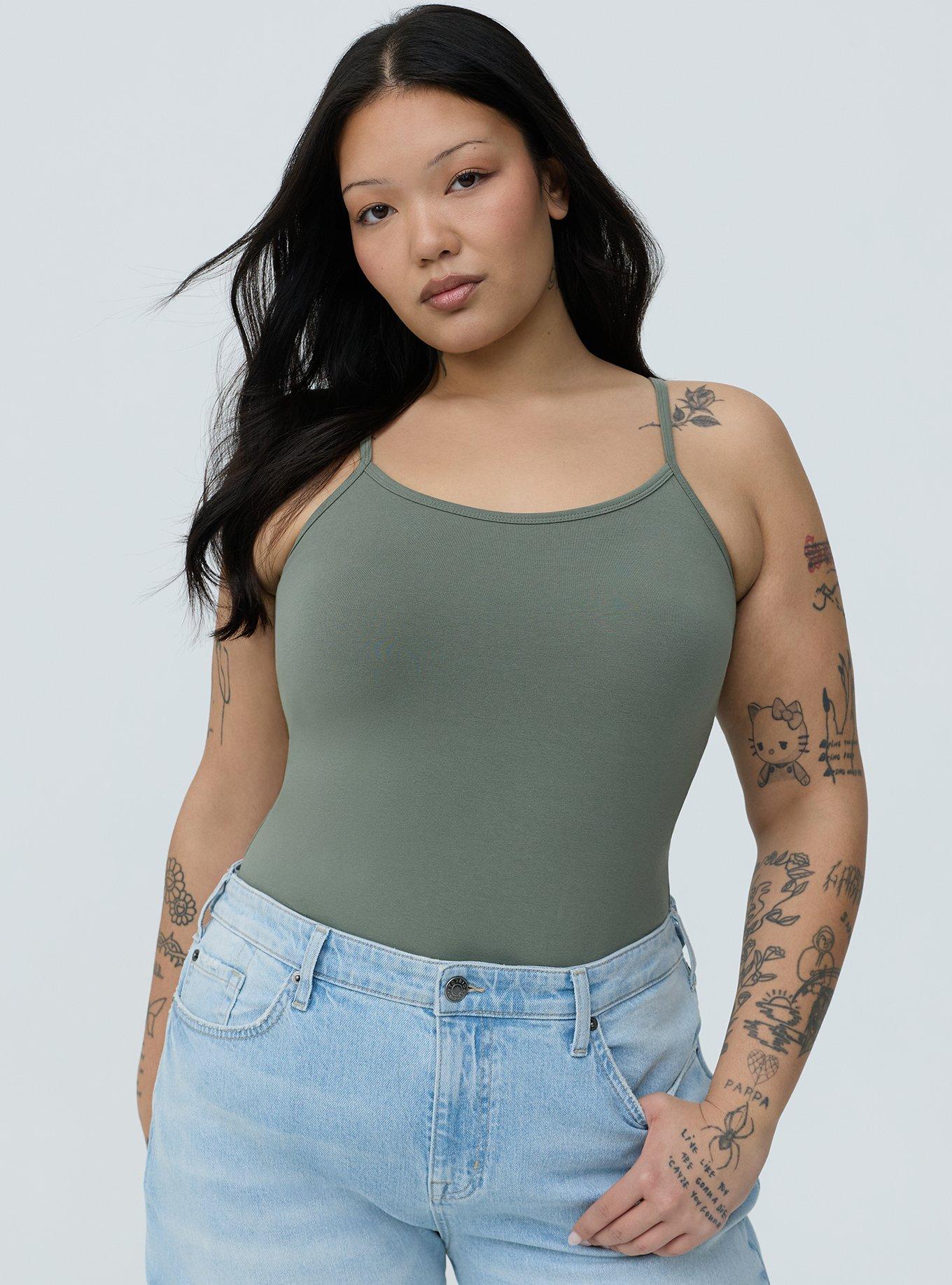 Foxy Tunic Cami, AGAVE GREEN, alternate