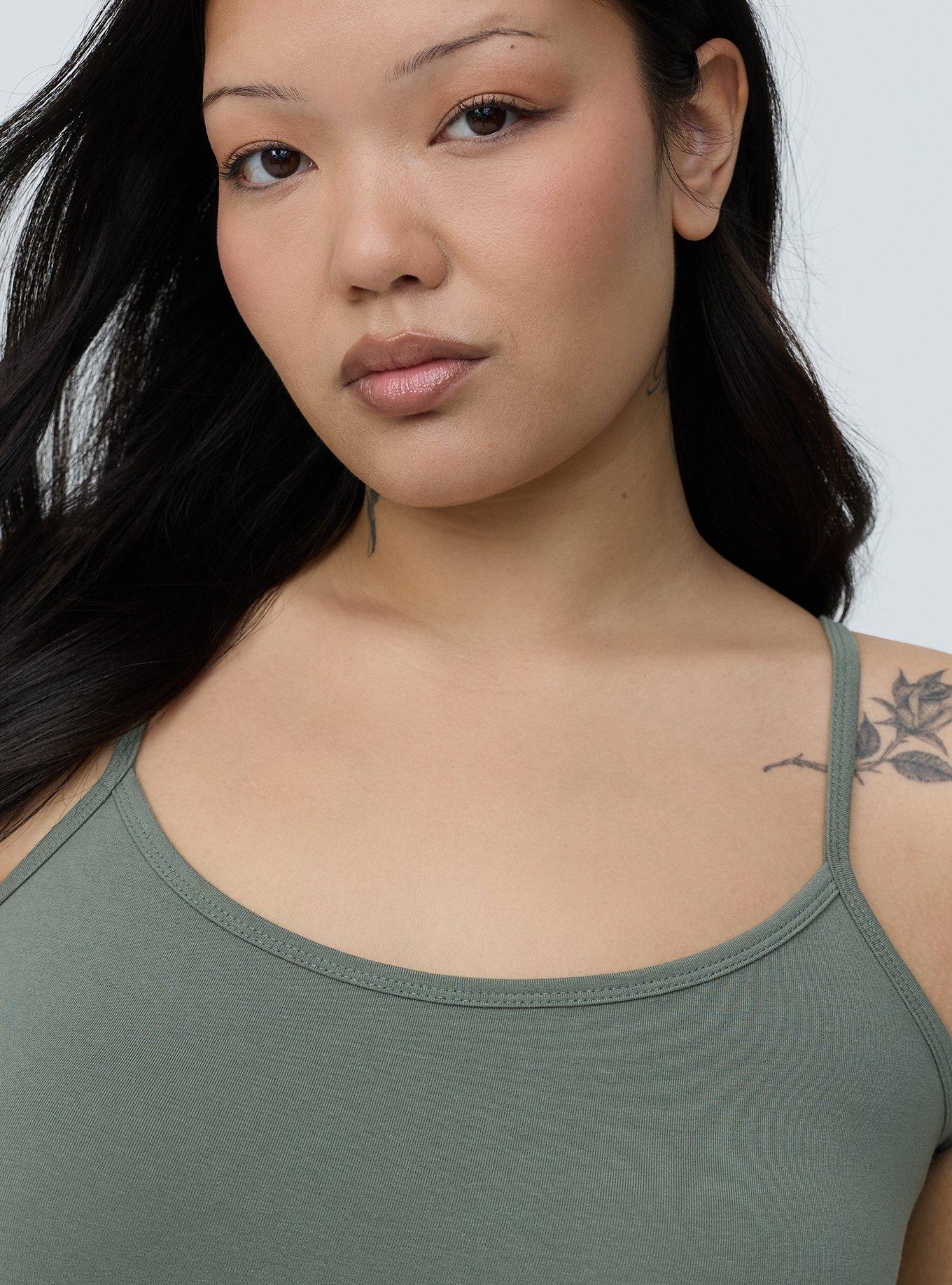 Foxy Tunic Cami, AGAVE GREEN, alternate