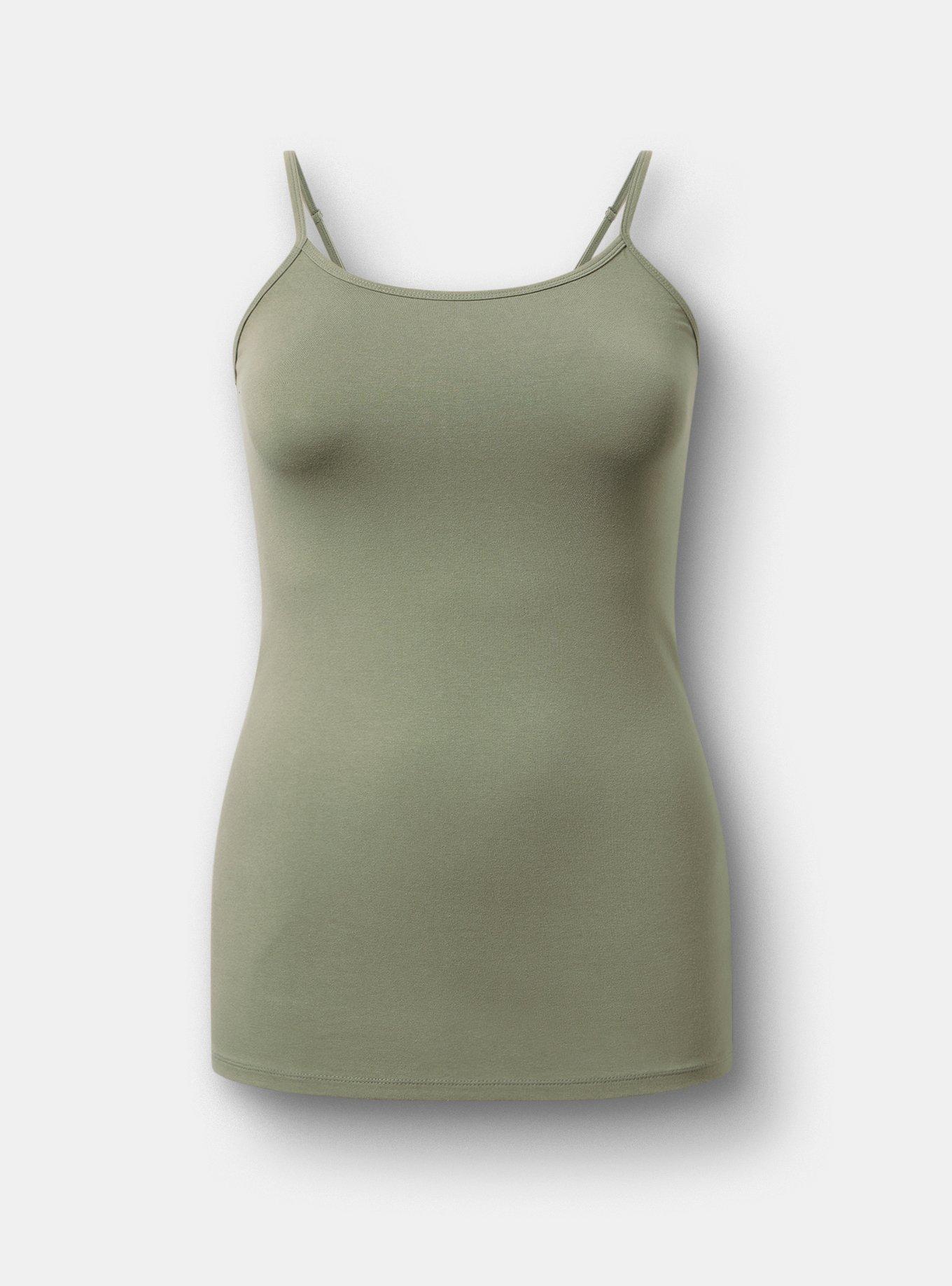 Foxy Tunic Cami, AGAVE GREEN, hi-res