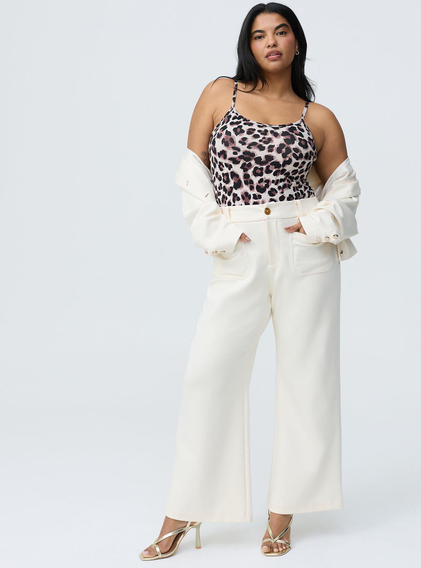 Foxy Tunic Cami, ASHER LEOPARD CHATEAU GRAY, alternate