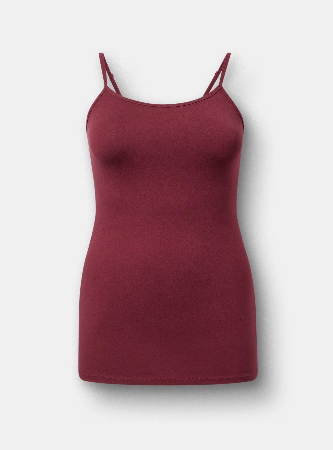 Foxy Tunic, MAROON BANNER, flat