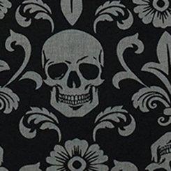 Foxy Tunic, FLEUR SKULLS GREY, swatch