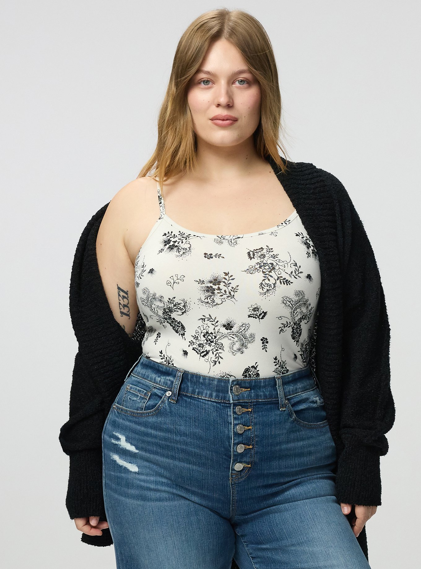 Foxy Tunic, MORA PAISLEY IVORY, alternate