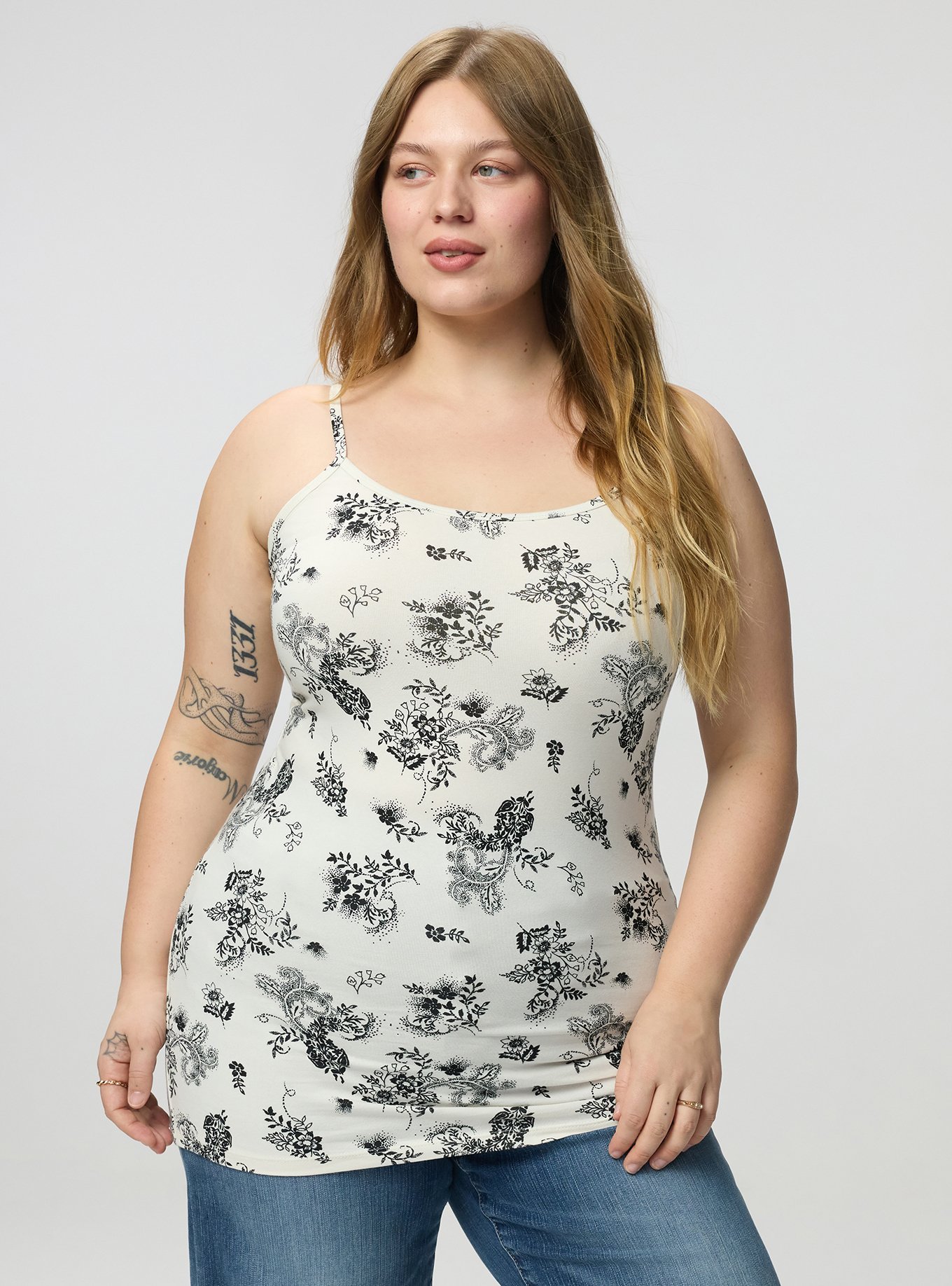 Foxy Tunic, MORA PAISLEY IVORY, hi-res