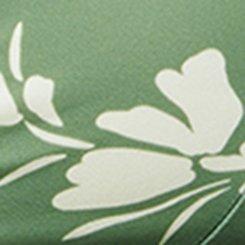 Wireless Triangle Bikini Top, KAINA FLORAL- BASIL, swatch