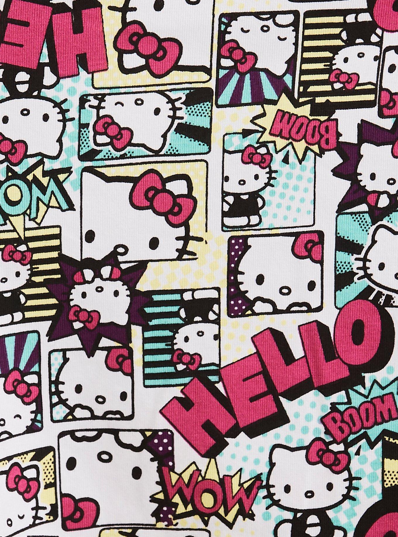 Hello Kitty Cotton Cheeky Panty, MULTI, alternate