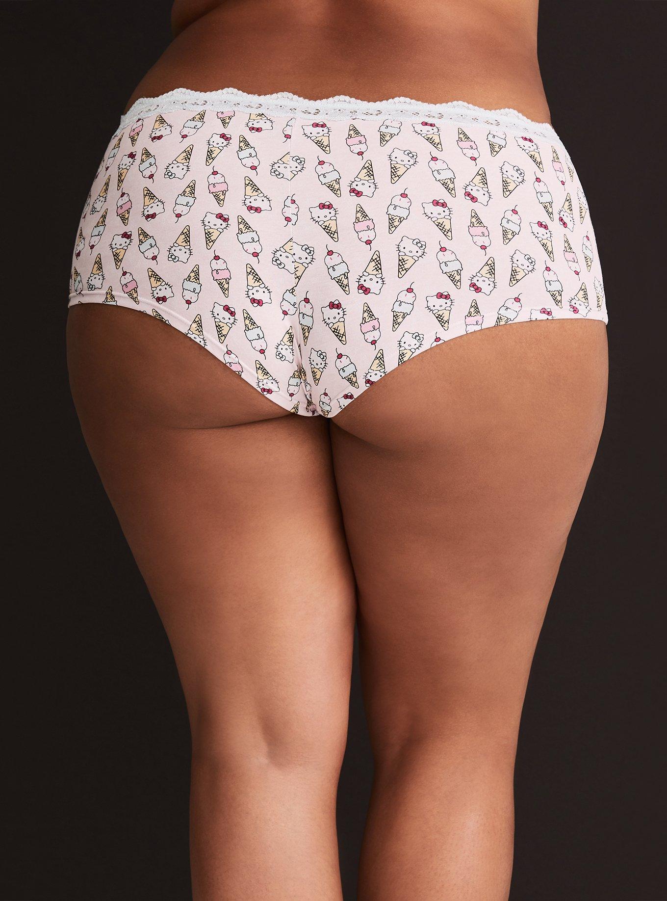 HELLO KITTY Sanrio Ladies Women Lace Panties Underwear size Small*23 inch  WAIST
