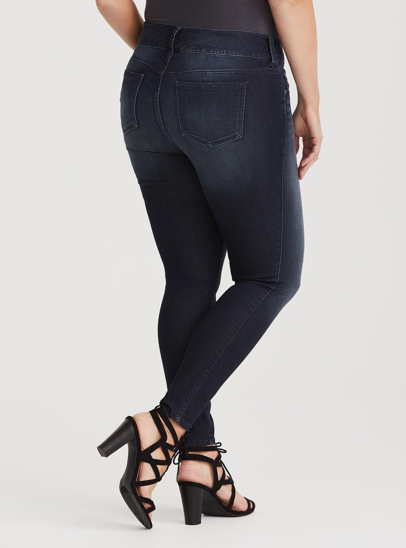 Jegging - Super Stretch Dark Wash, CLEAN DARK, alternate