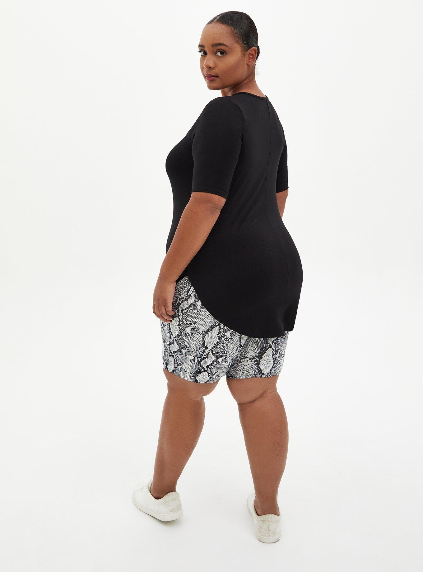9 Inch Signature Waist Bike Short, SNAKE, alternate