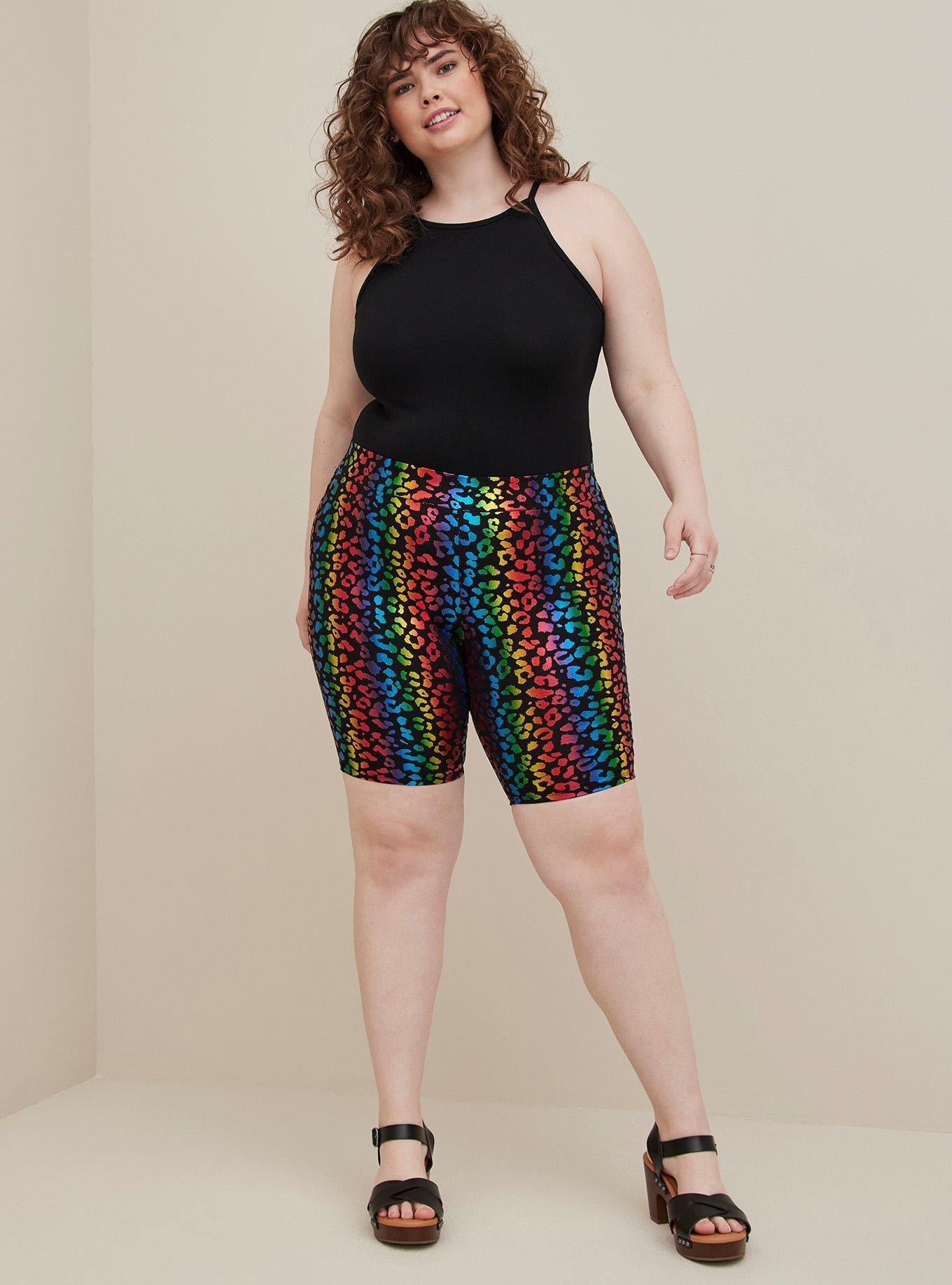 Plus Size - 9 Inch Signature Waist Bike Short - Torrid