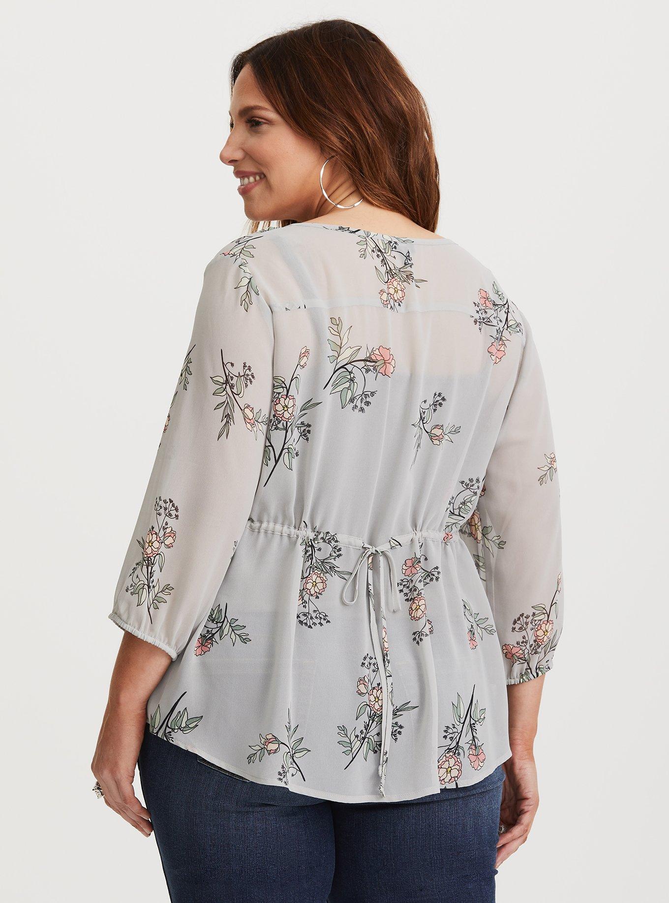 Torrid floral outlet top