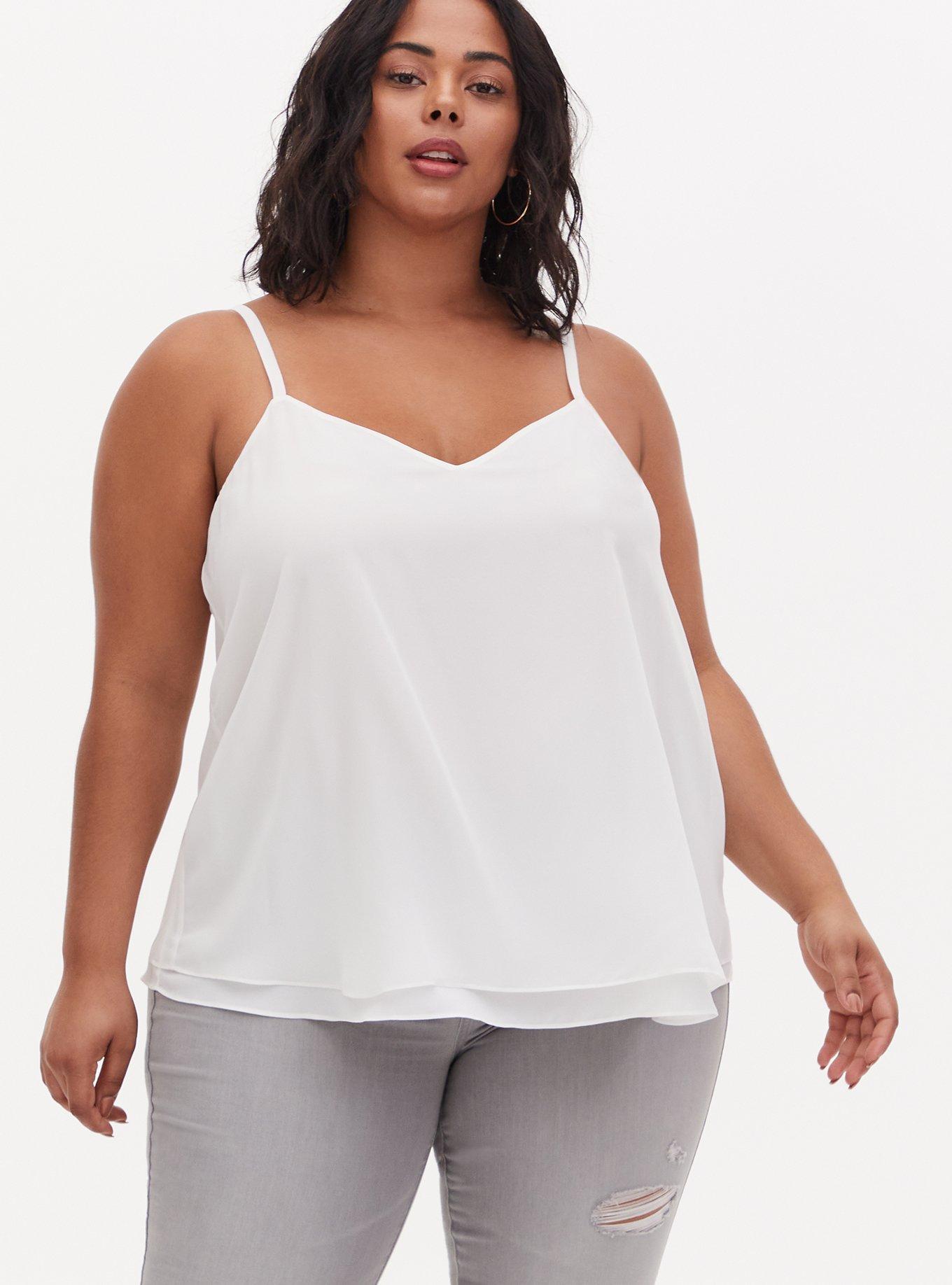 TORRID Super Soft Performance Jersey Scoop Neck Active Cami