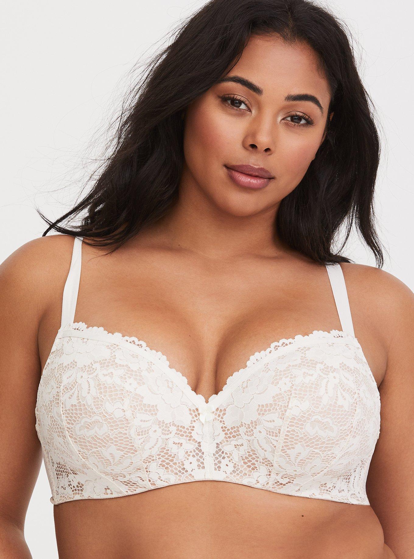 Push-up balconette bra