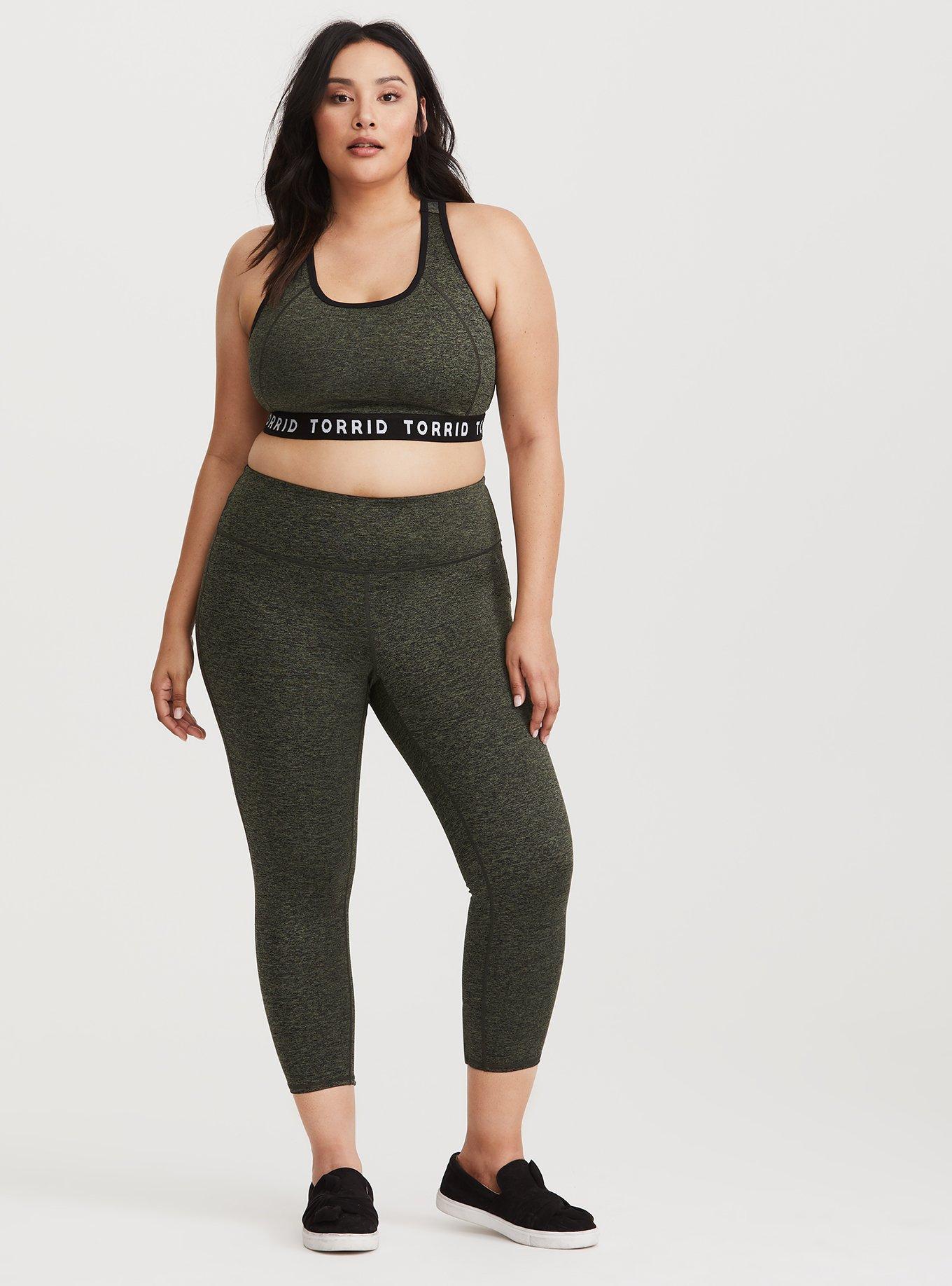 Torrid Active - Spacedye Color Block Sports Bra