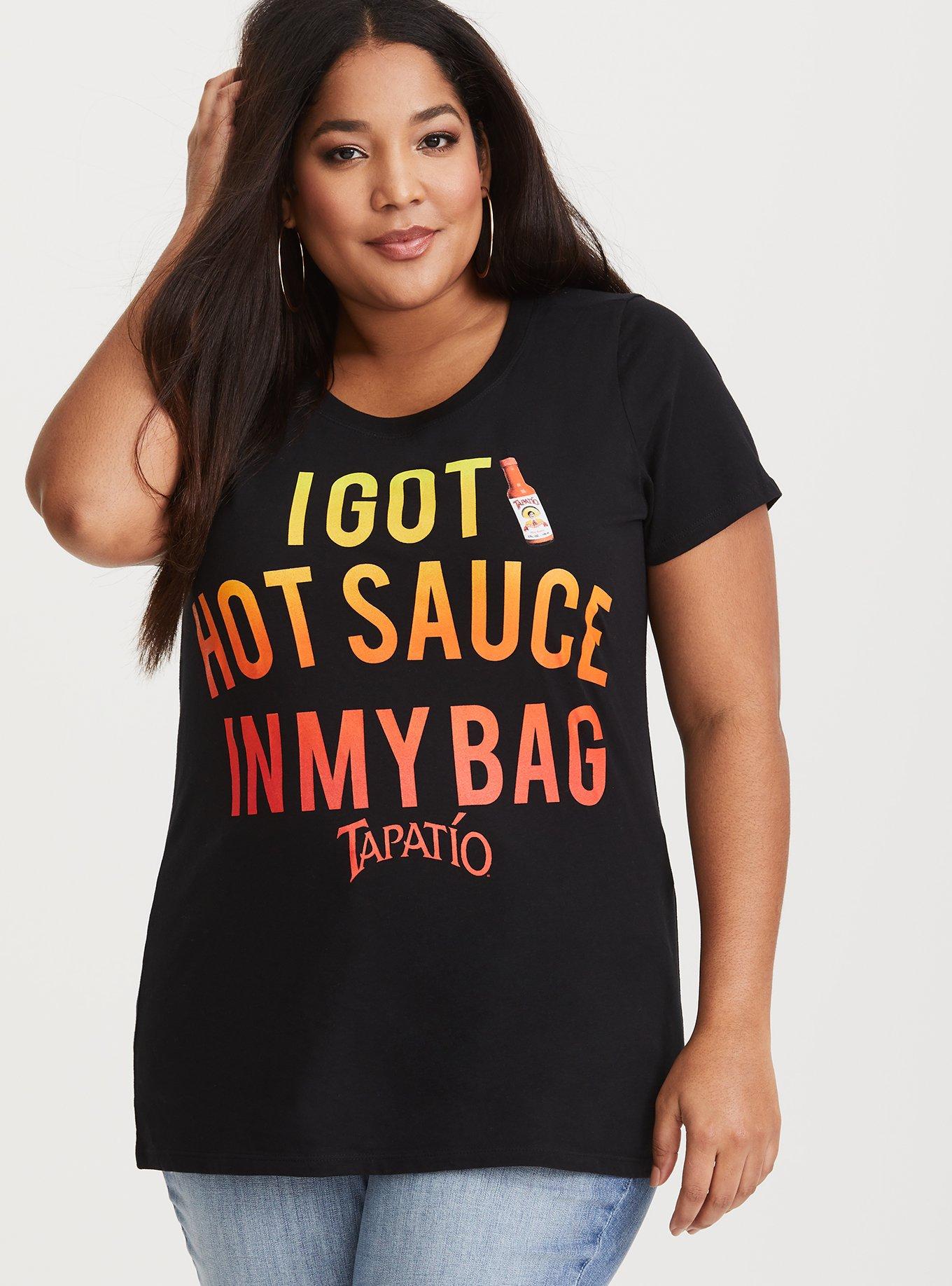 Womens I Got Hot Sauce In My Bag T-Shirt