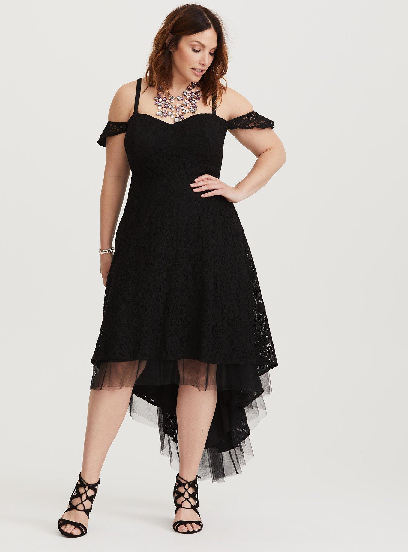 Special Occasion Black Lace Midi Dress, DEEP BLACK, alternate