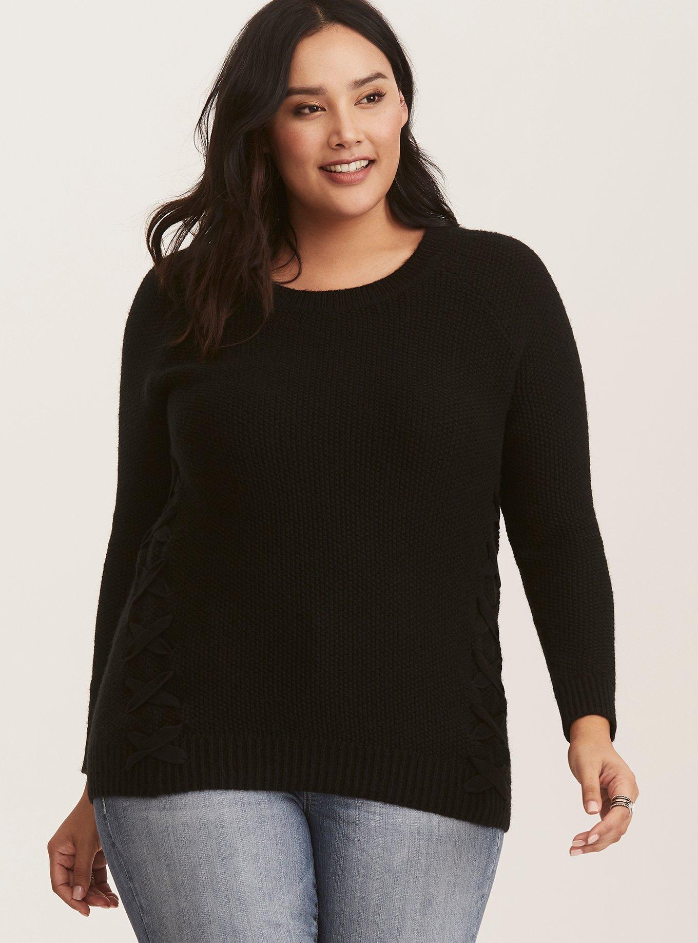 Torrid shop black sweater