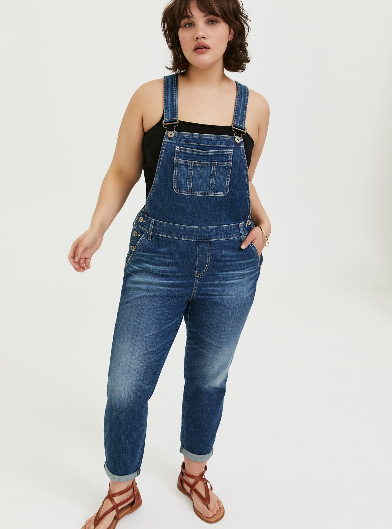 Plus Size - Straight Overall Vintage Stretch Jean - Torrid
