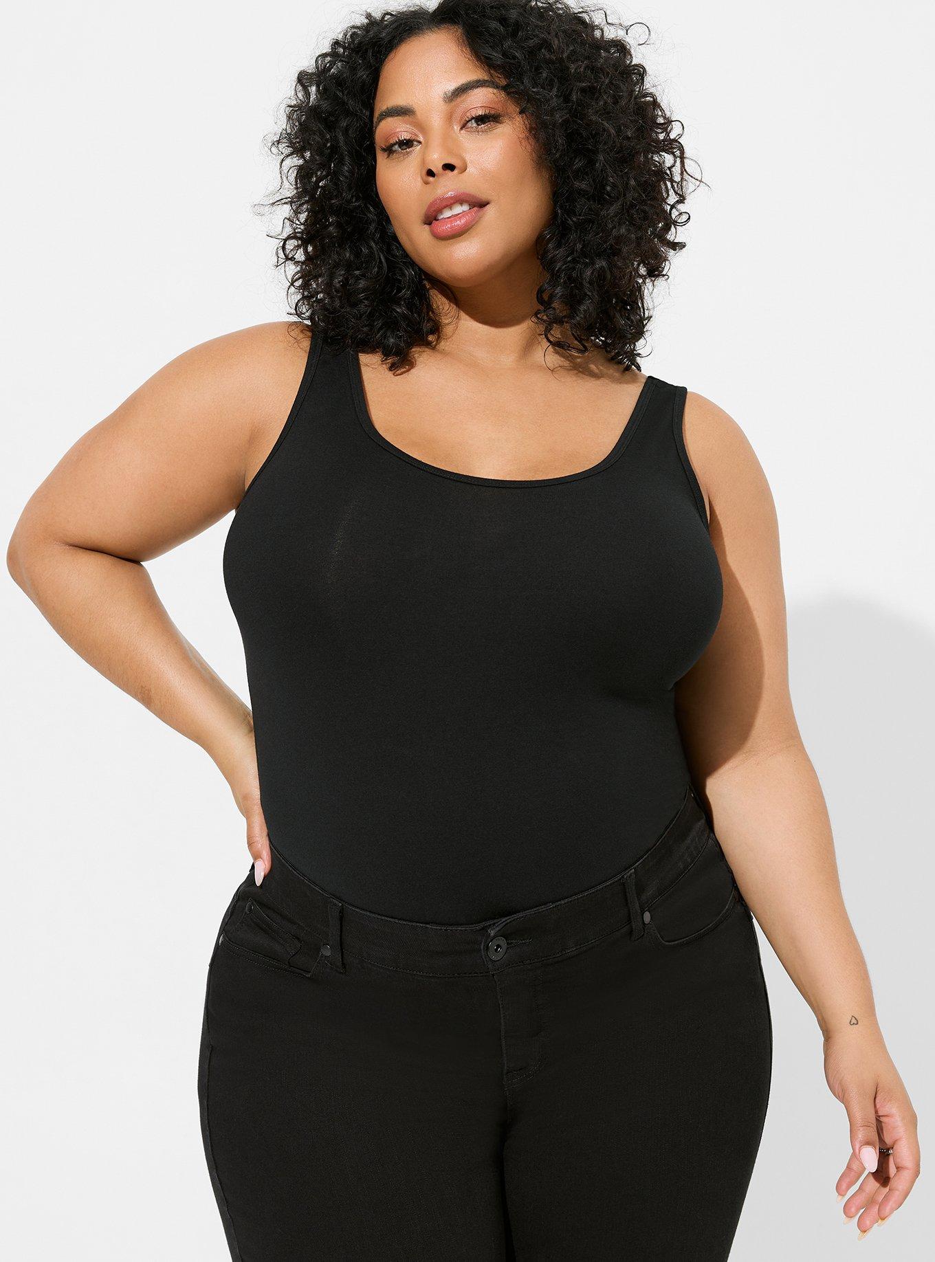 Plus Size - Foxy Scoop Neck Tank - Torrid