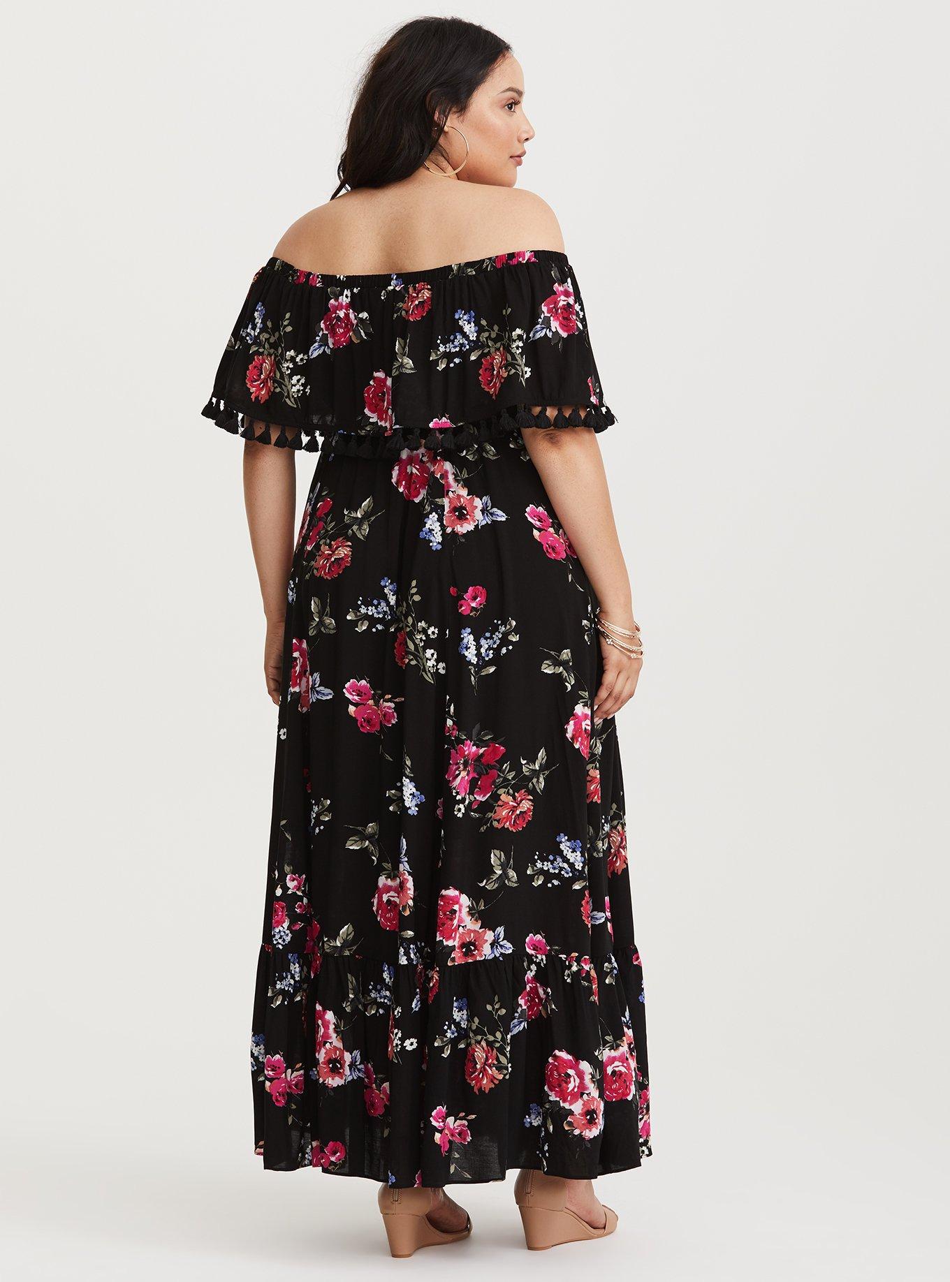 Torrid Cold Shoulder Maxi Dresses