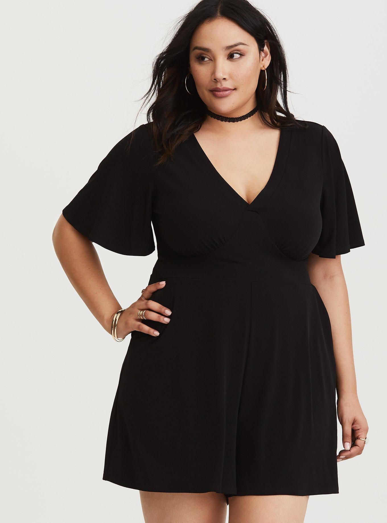 Torrid store black romper