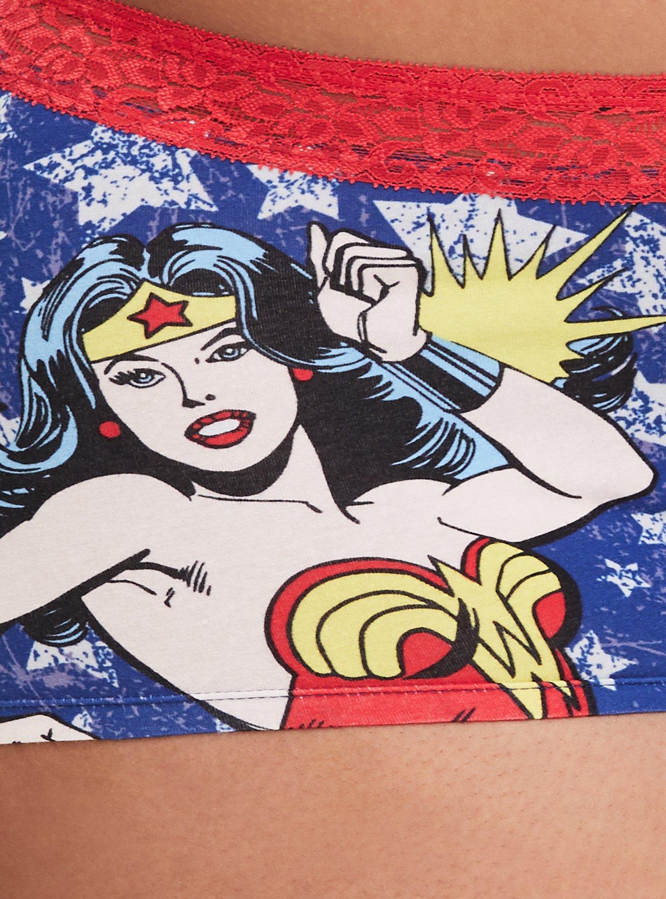 Wonder Woman Cotton Boyshort Panty