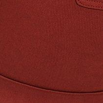 Plus Size 3.5 Inch Military Stretch Twill Mid-Rise Short, FIRE BRICK, swatch