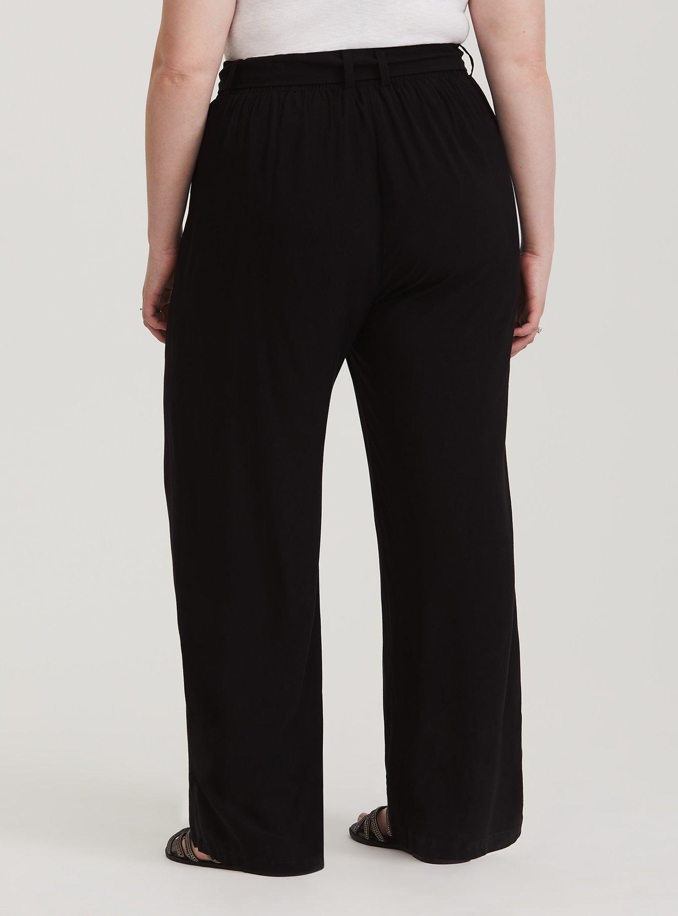 torrid, Pants & Jumpsuits, Torrid Womens Black Wide Leg Dress Pants Size  2