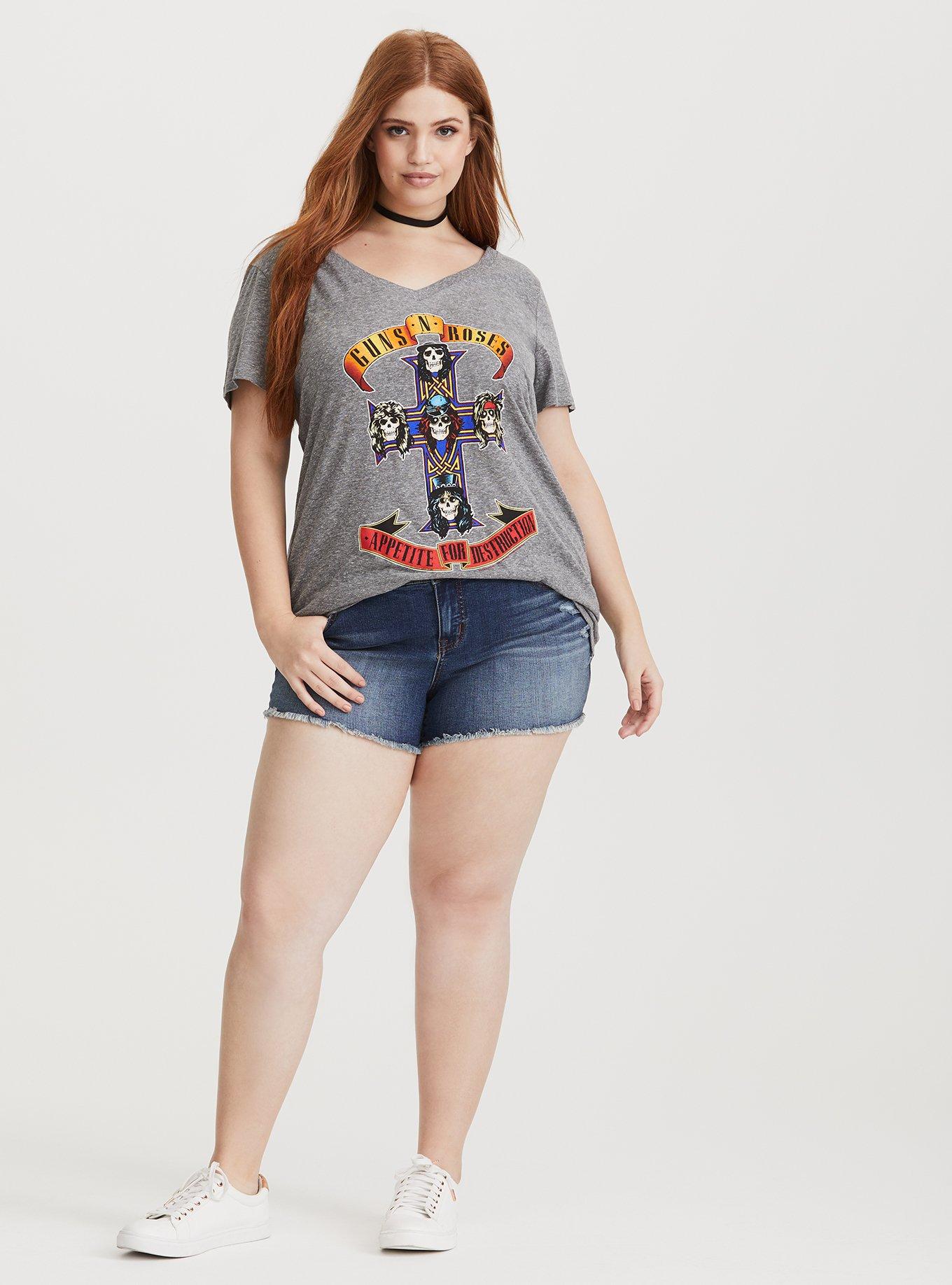GUNS N' ROSES Tシャツ Lサイズ グレー ガンズアンドローゼズ Guns N' Roses 音楽Tシャツ ロックTシャツ
