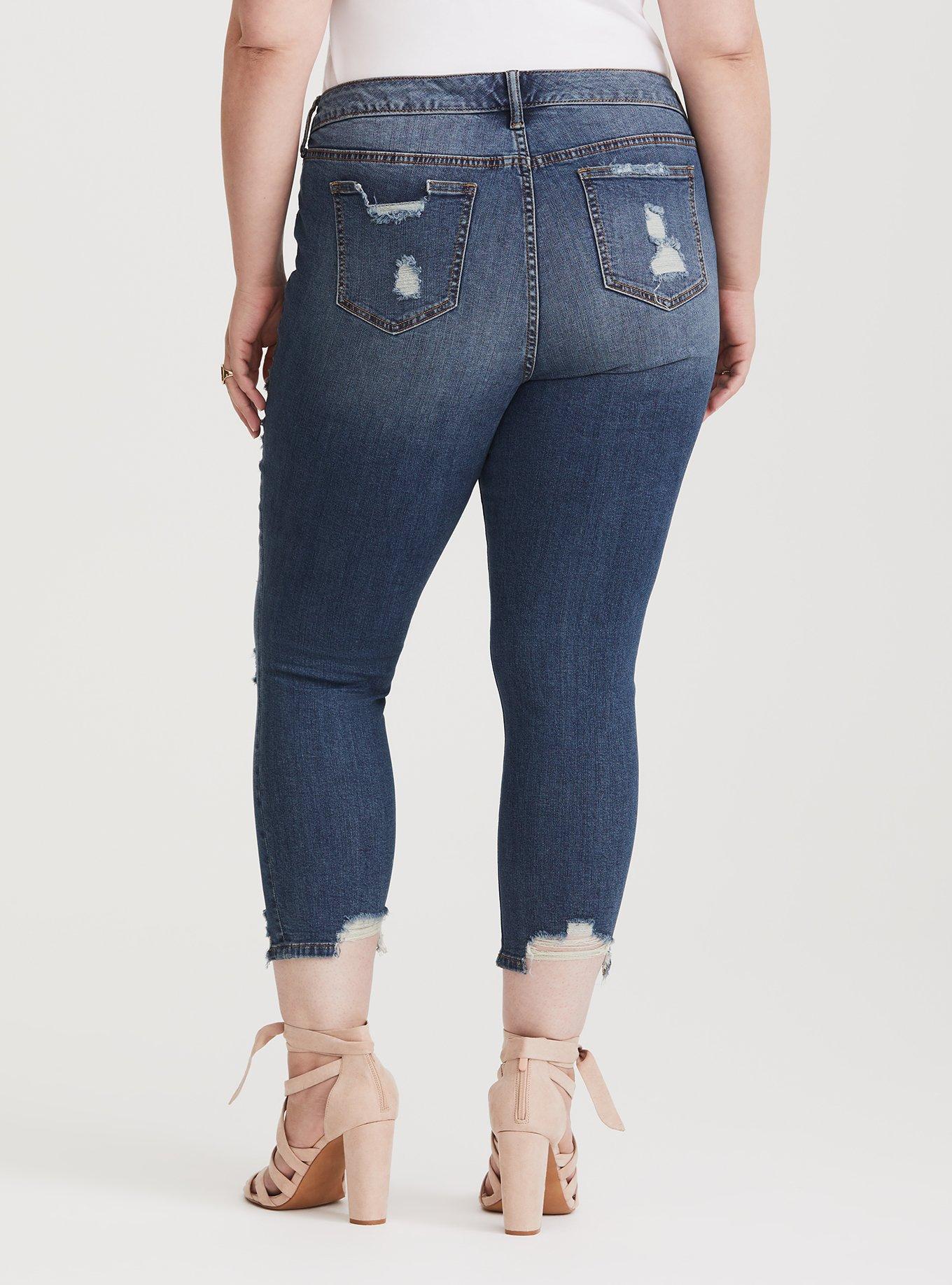 Classic Skinny Jean - Vintage Stretch Medium Wash, , alternate