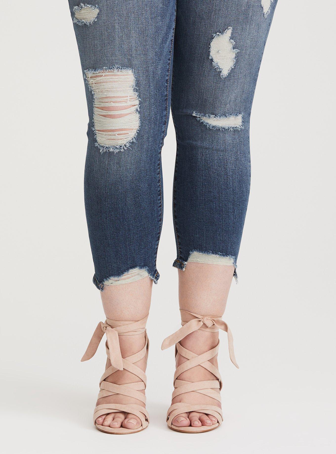 Classic Skinny Jean - Vintage Stretch Medium Wash, , alternate