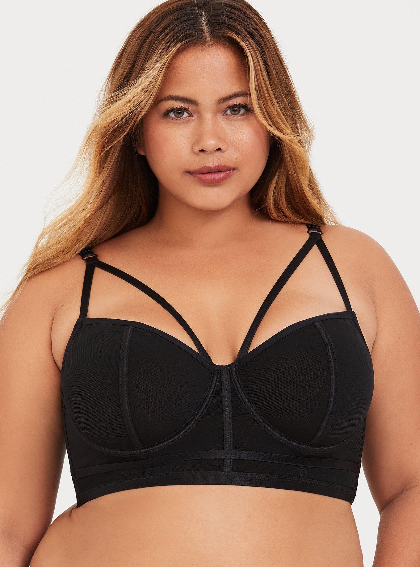 Plus Size - Simply Mesh Underwire Bra - Torrid