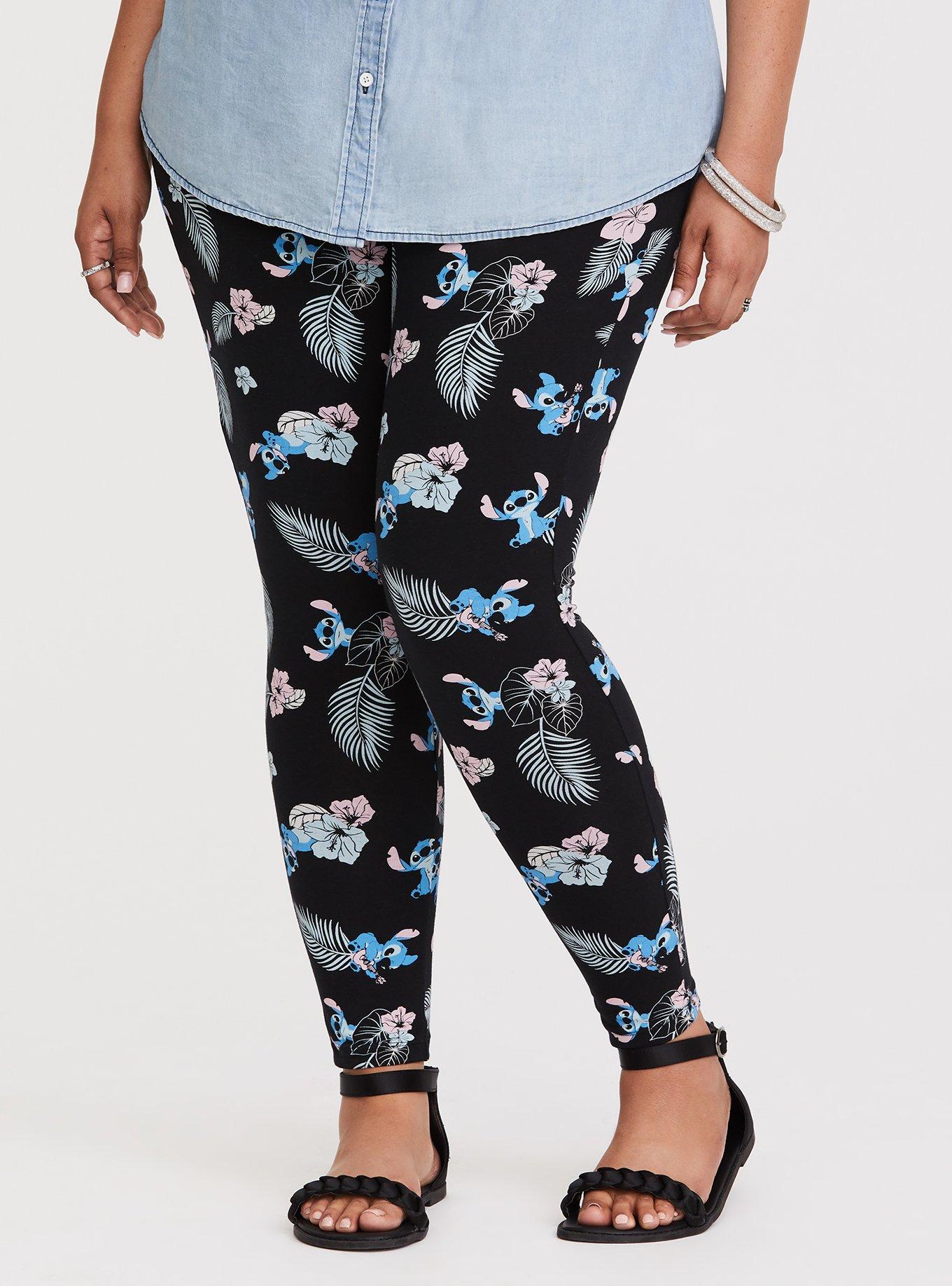 Torrid Plaid Multi Color Blue Leggings Size 3X Plus (3) (Plus) - 41% off