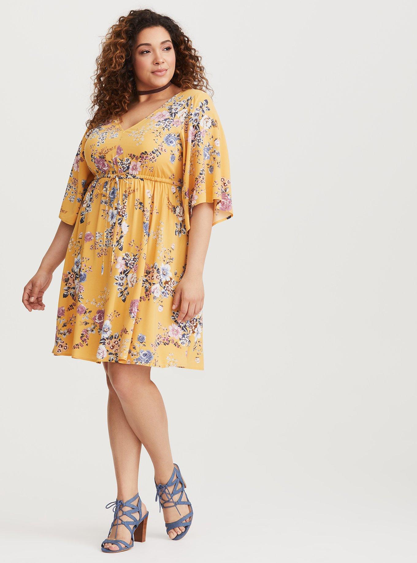 Lemon dress cheap torrid