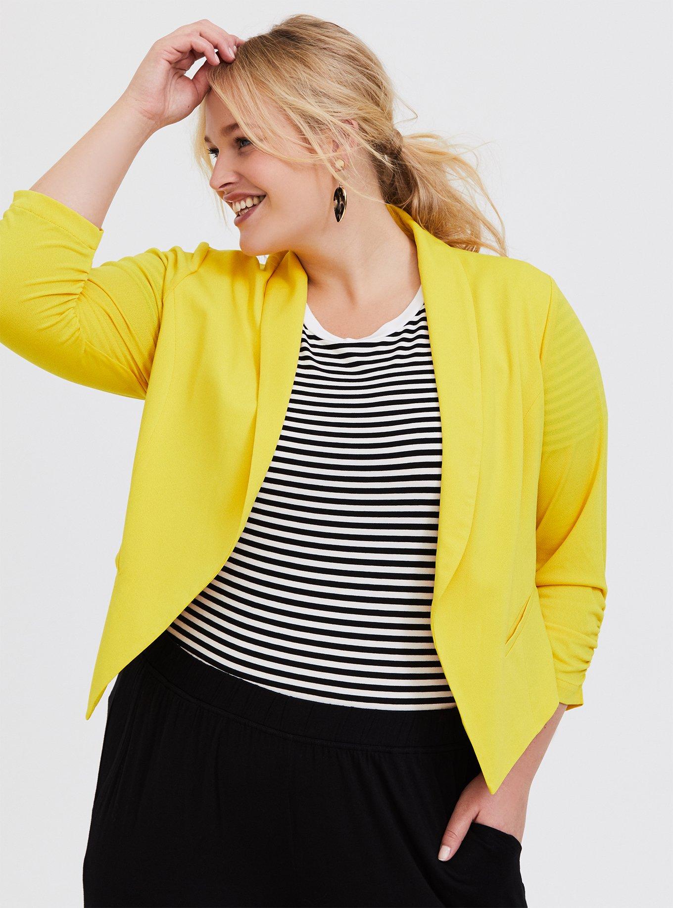 Plus Size Studio Crepe Classic Blazer Torrid