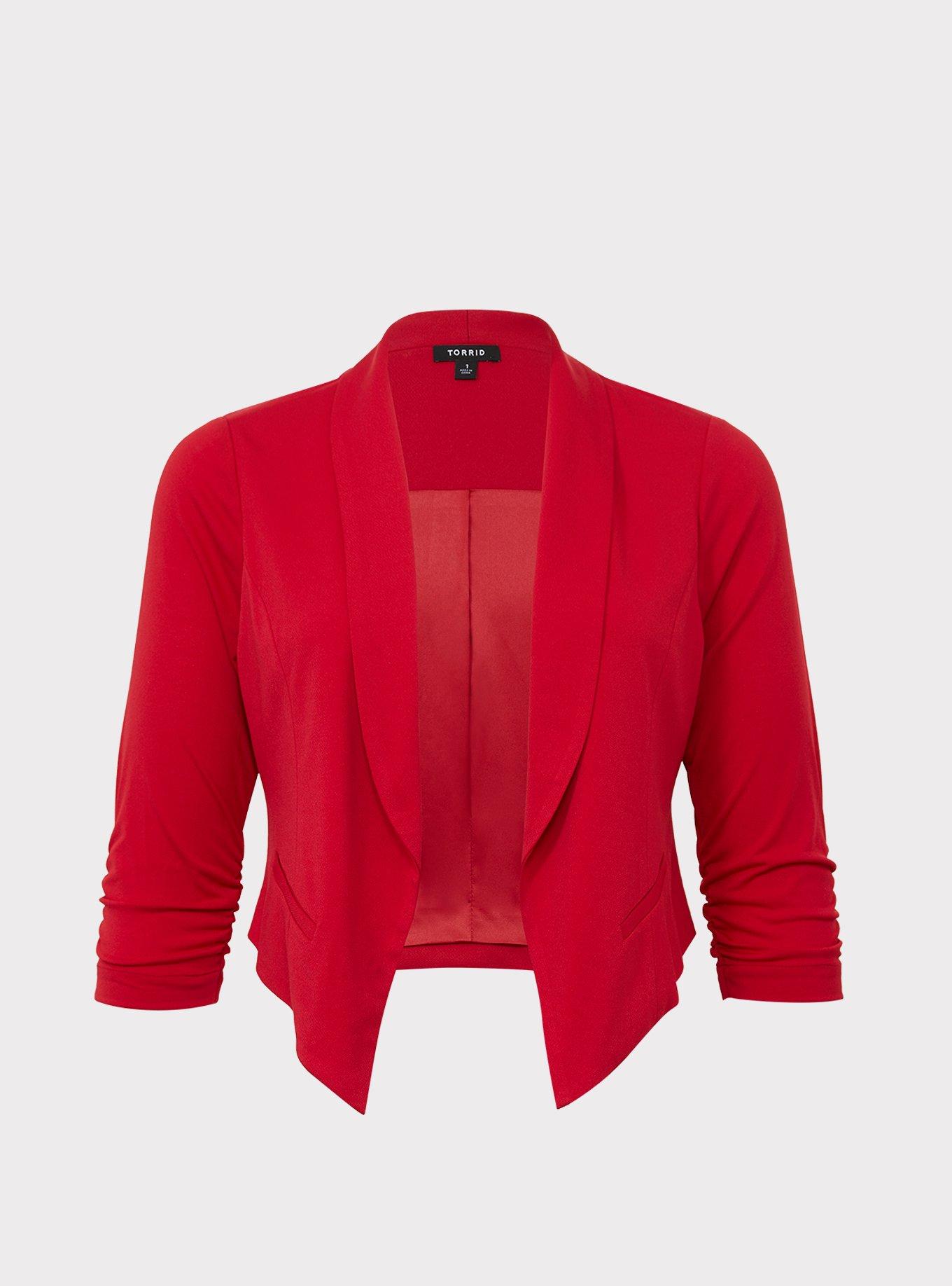 Torrid deals red blazer