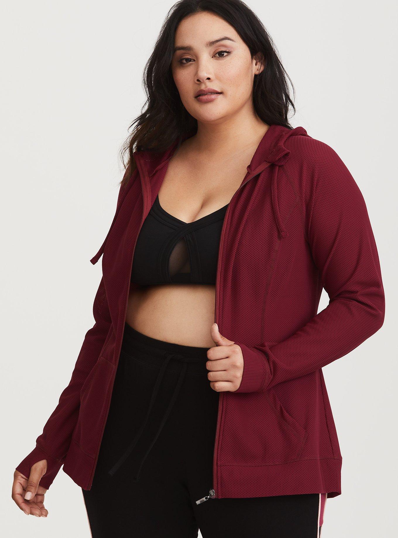 Plus size 2025 active jackets