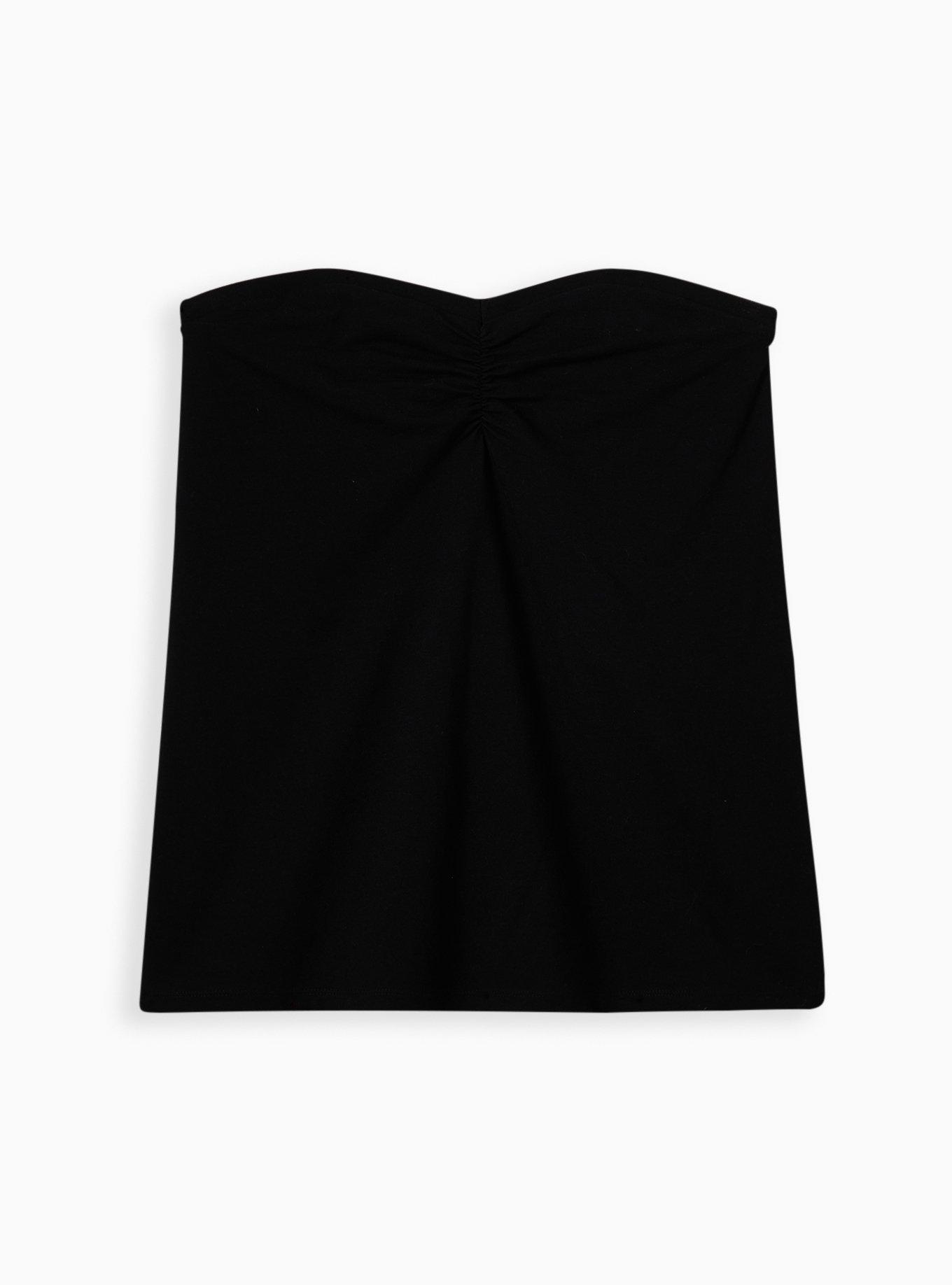 Plus Size - Foxy Strapless Ruched-Front Tube Top - Torrid