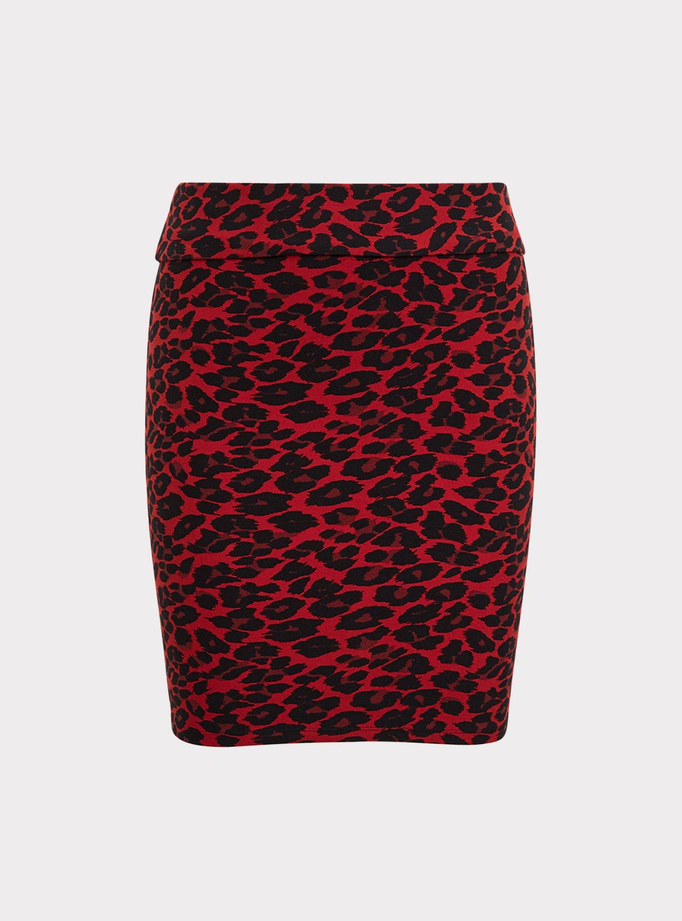 Plus Size - Mini Jersey Foldover Skirt - Torrid