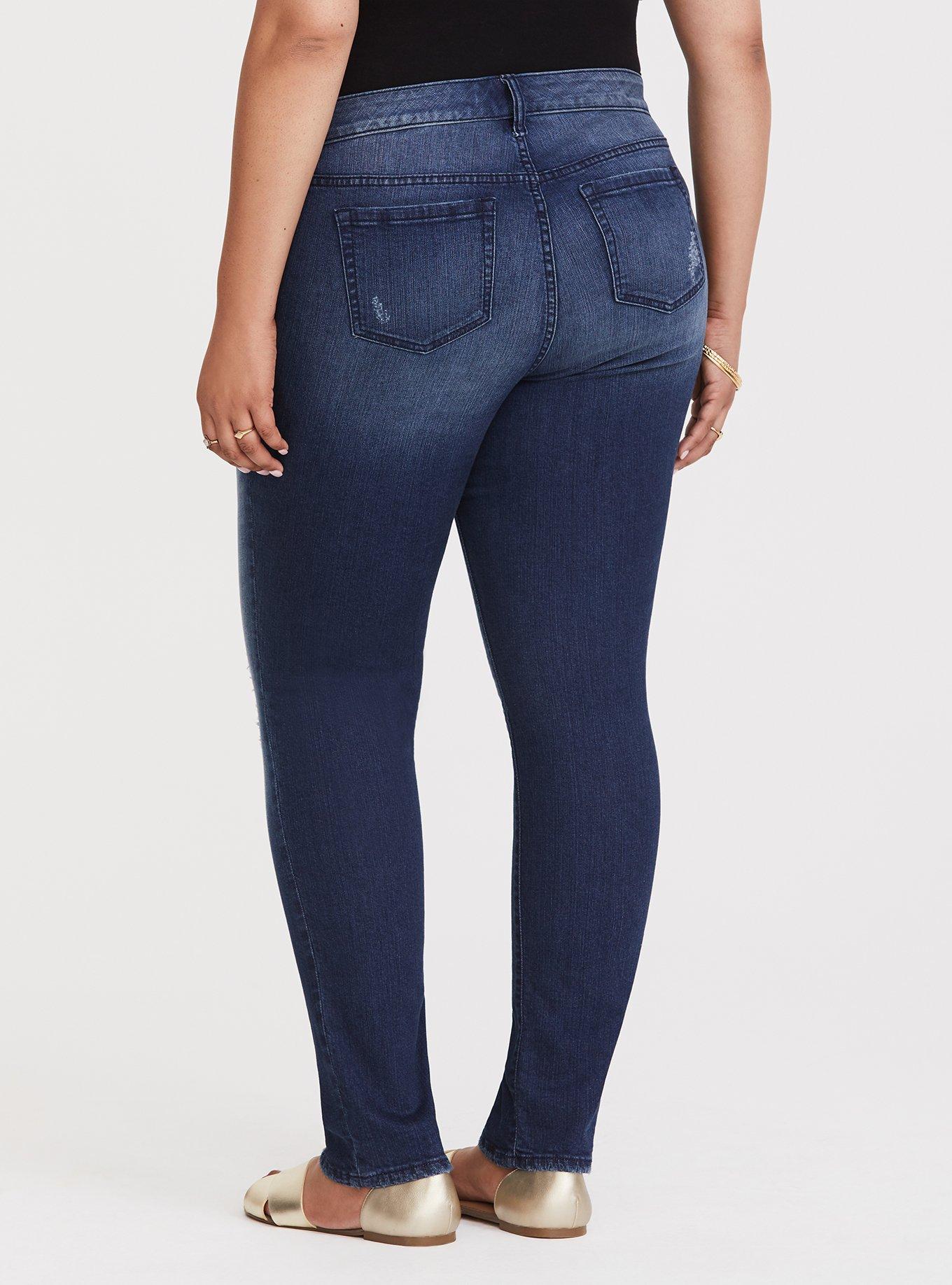 Boyfriend Jean - Vintage Stretch Dark Wash, PACIFIC, alternate