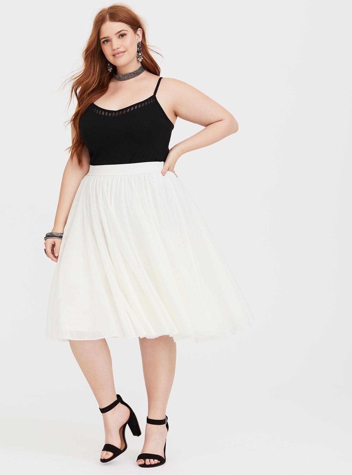 Torrid 4x  Plus size fashion, Tulle skirt plus size, Plus size fashion for  women